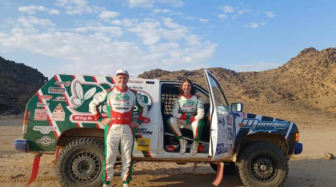 Dakar Classic Luciano Carcheri Giulia Maroni