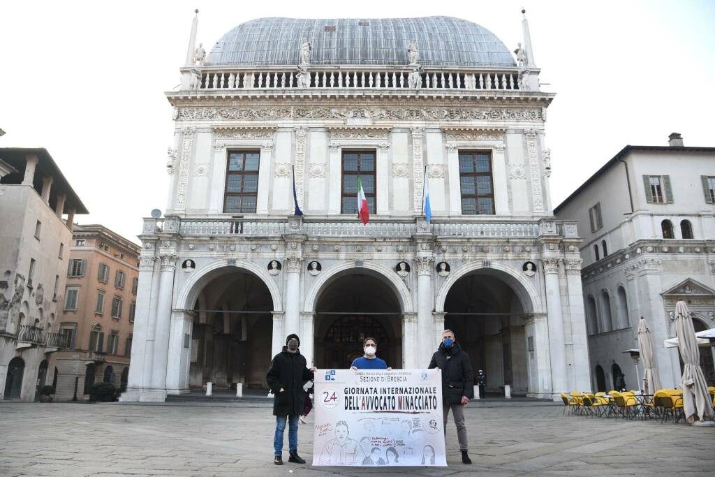 giornata avvocato minacciato Brescia