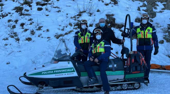 polizia provinciale piste sci