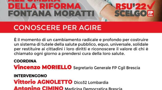 riforma sanitaria fontana-moratti