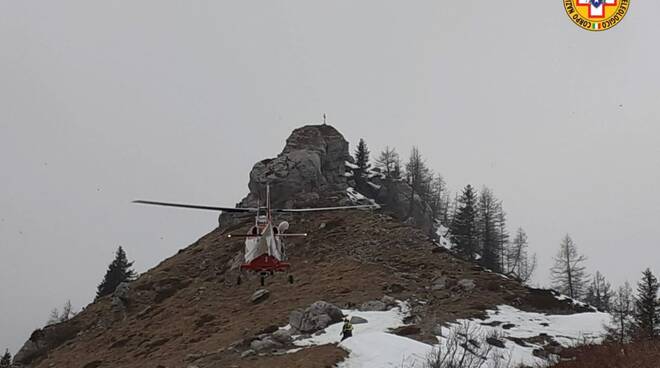 soccorso alpino pizzo camino