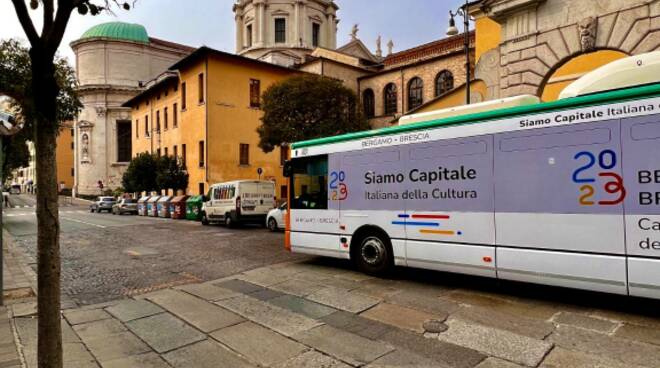 Brescia Mobilità Capitale cultura 2023 bus treno metro