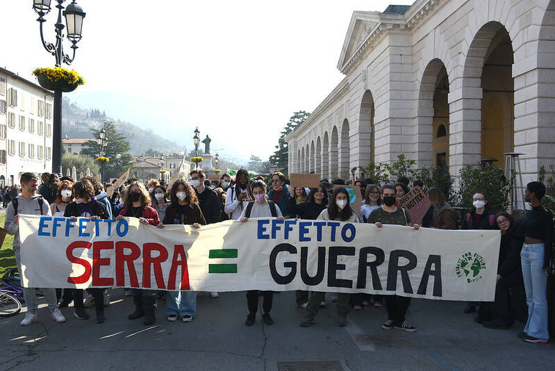 Fridays For Future global strike sciopero ambiente venerdì 25 marzo 2022