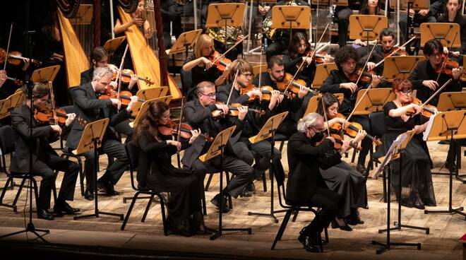 Conservatorio Luca Marenzio Orchestra Studio photo Umberto Favretto