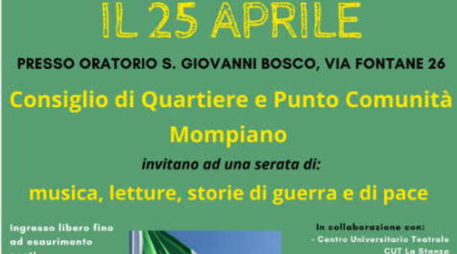 Locandina Mompiano 25 aprile