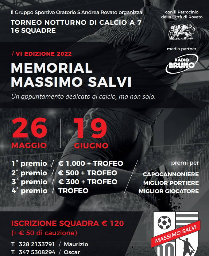 Rovato memorial Massimo Salvi