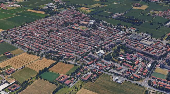 Brescia Villaggio Sereno dall'alto