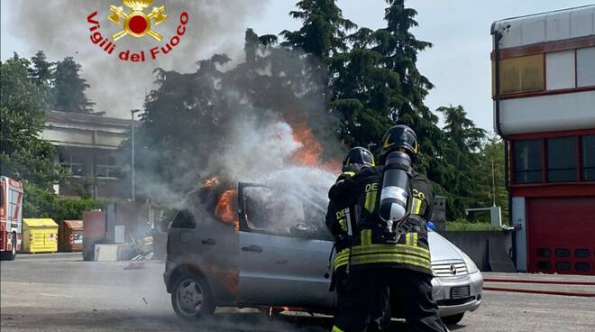 Corso vigili del fuoco Brescia