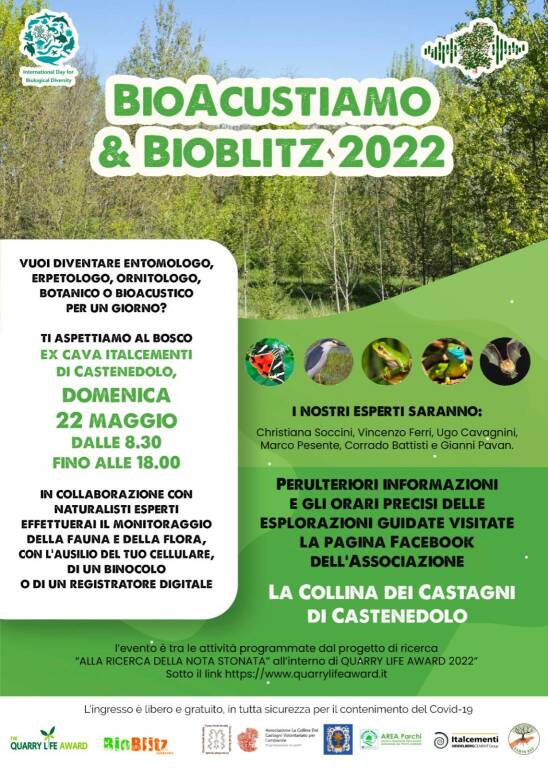 Locandina bioblitz Castenedolo