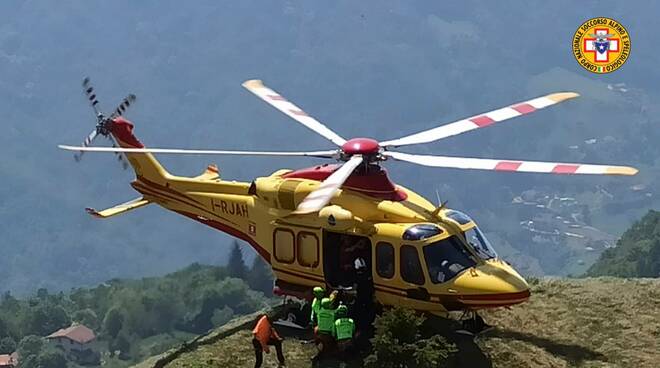 Nuovo elicottero per il Soccorso Alpino Bresciano