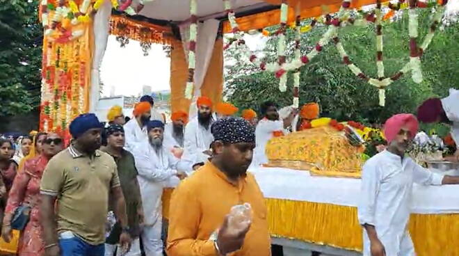 Sikh festa Nagar Kirtan 14 maggio 2022