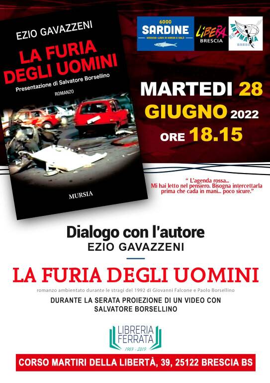 La furia degli uomini Libro