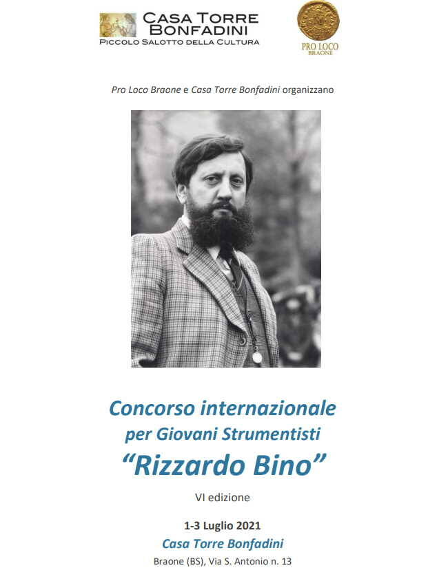 Locandina concorso Braone Rizzardo Bino 