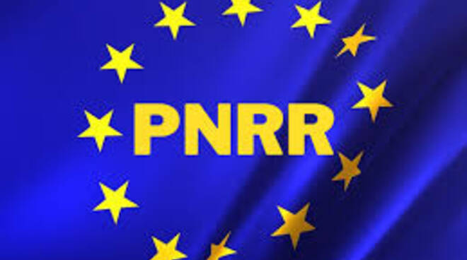 Pnrr bandiera logo