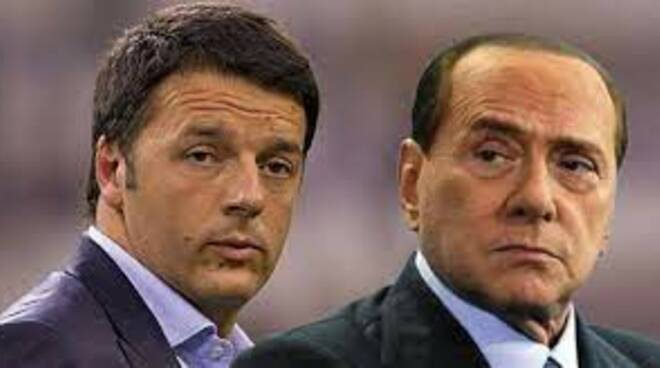 berlusconi e renzi