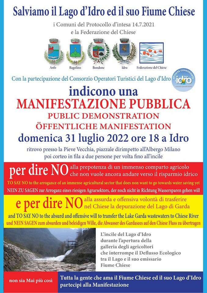 manifestazione lago idro