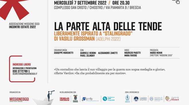 missione oggi spettacolo teatrale