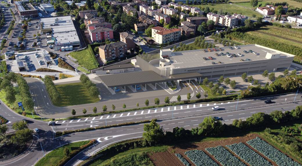 Villaggio Prealpino progetto Parcheggio scambiatore Metro Brescia
