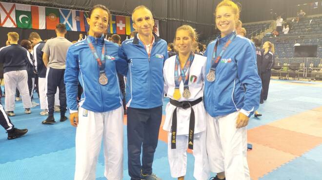 Giulia Gabrieli campionessa mondiale karate