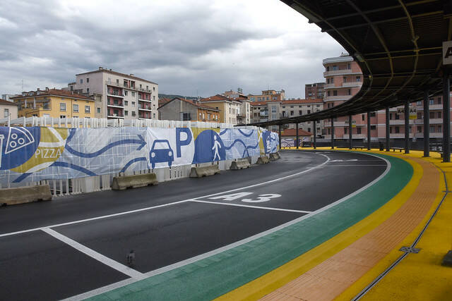 Lavori autostazione delle corriere di via Solferino Brescia infrastrutture