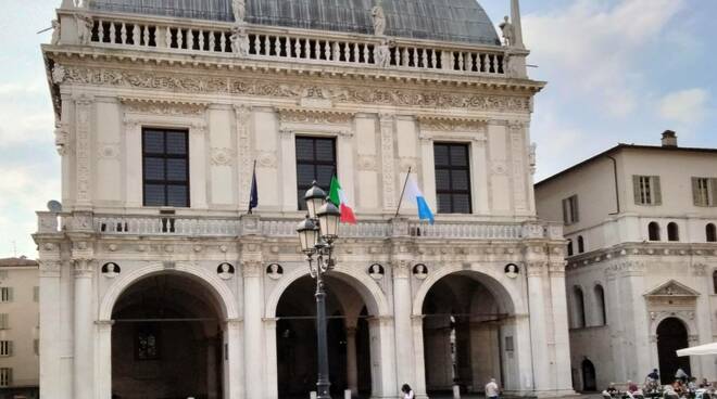 Palazzo Loggia Brescia piazza Loggia