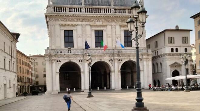 Palazzo Loggia Brescia piazza Loggia
