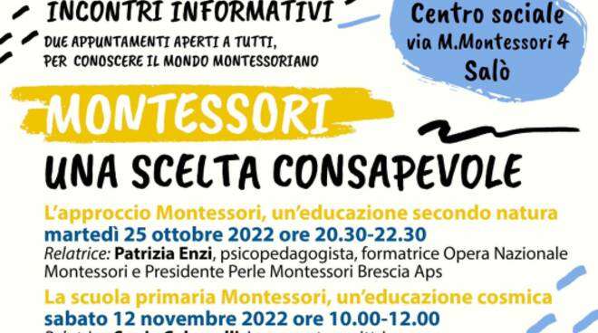 Montessori... una scelta consapevole