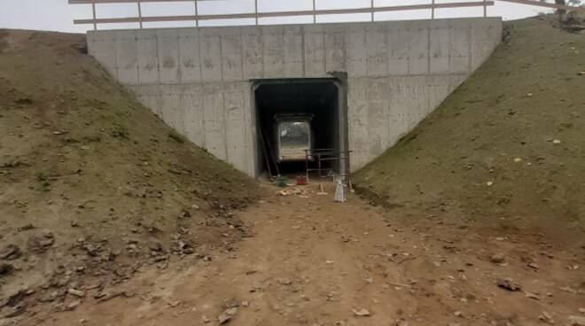 Tunnel roggia Gambarina