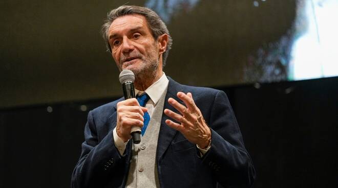 Attilio Fontana a brescia