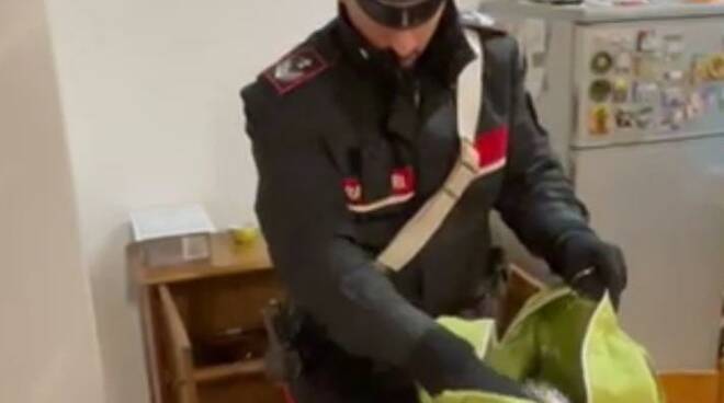 carabinieri Urago d'oglio hashish