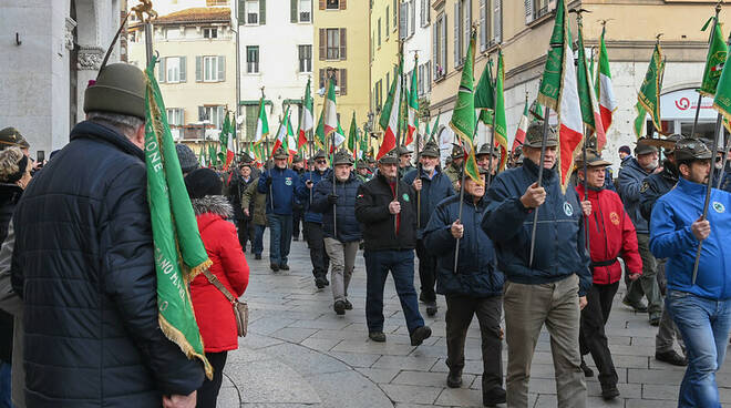 Brescia 80esimo anniversario della battaglia di Nikolajewka Alpini 