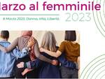 logo marzo al femminile val trompia