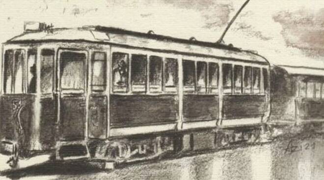 foto di tram storico