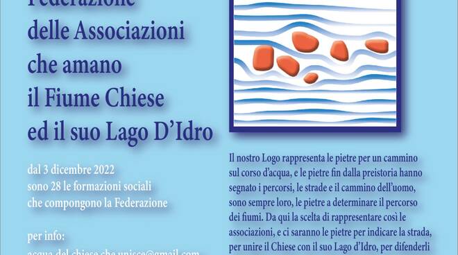 Logo Federazione delle associazioni che amano il Fiume Chiese e il suo Lago d'Idro