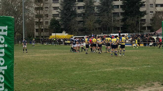 rugby Promotica Centurioni contro Parma a Parma