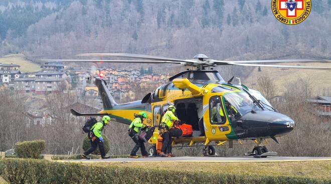 soccorso alpino elisoccorso elicottero