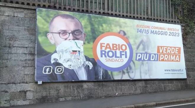 cartellone elettorale Rolfi