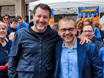 Matteo Salvini con Fabio Rolfi