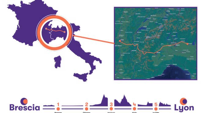 cyclyon Brescia Lione in bicicletta contro il tumore al pancreas