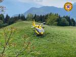 elicottero elisoccorso Cnsas soccorso alpino