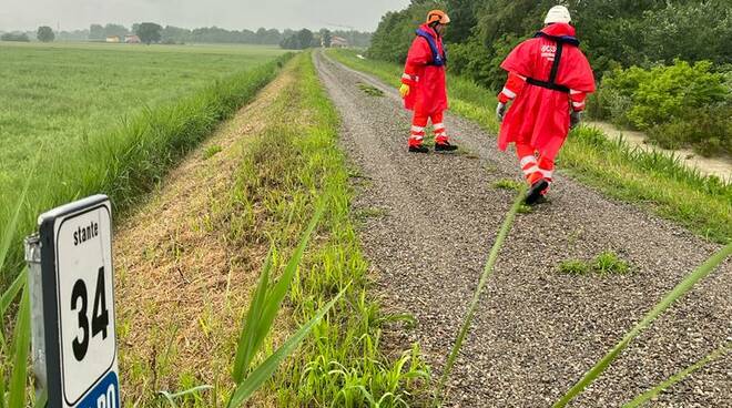 Alluvione Emilia Romagna Protezione Civile in Emilia volontari bresciani Corpo Italiano di soccorso dell’Ordine di Malta