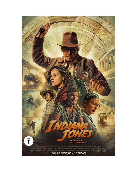 Indiana Jones e il quadrante del destino Proiezione e anteprima musicale a  Multisala OZ - QuiBrescia