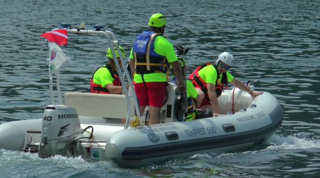 Protezione civile sicurezza lago d'Iseo Sebino bresciano