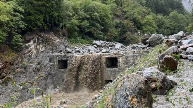 Sonico Torrente Rabbia paura per la piena