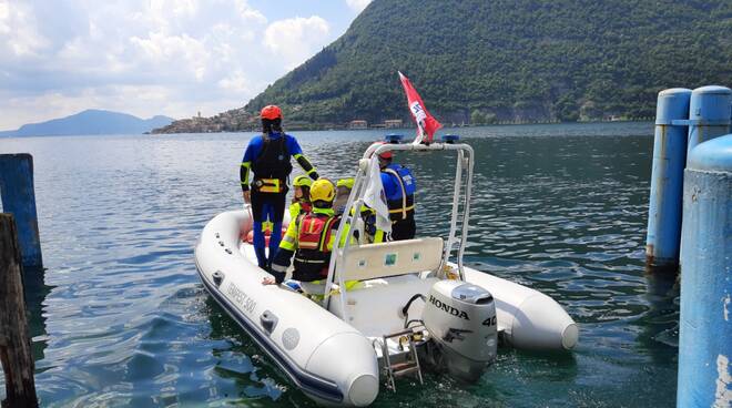 Lago d'Iseo Sebino protezione civile sicurezza