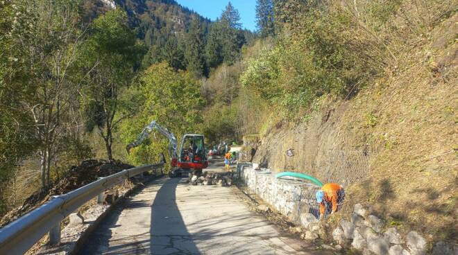 strada chiusa sp 5 Malegno - Borno