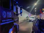 Incidente 5 auto Galleria di Coniolo Iseo Sp 510