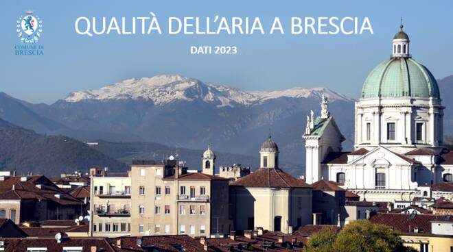 Rapporto qualità dell'aria Brescia 2023