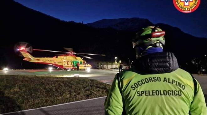 cnas soccorso alpino elicottero elisoccorso