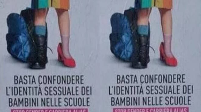 Manifesto pro vita Brescia identità sessuale bambini